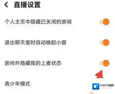 探探怎么隐藏上麦状态
