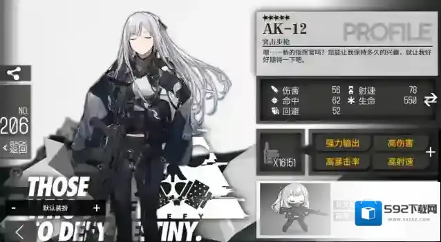少女前线ak12强度怎么样 步枪强度分析