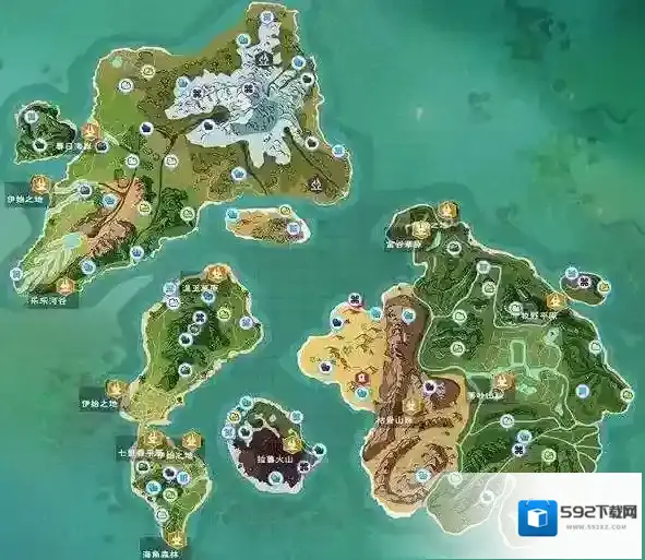 创造与魔法地图