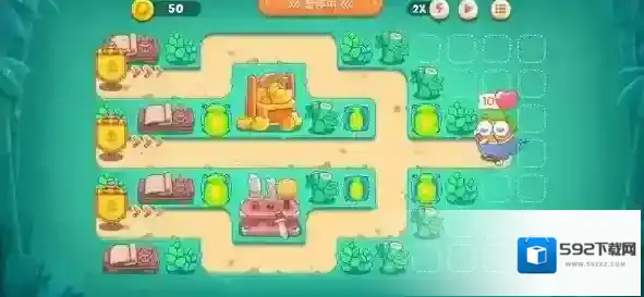 保卫萝卜4第18关怎么通过