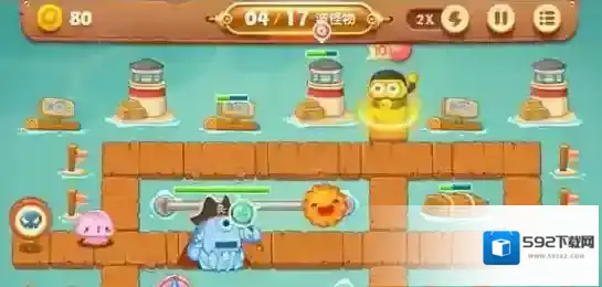 保卫萝卜3第四十关怎么过关  第四十关攻略
