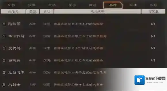三国志战略版枪兵