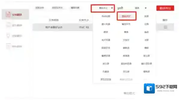 金舟文档翻译软件格式