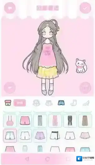 装扮少女邂逅