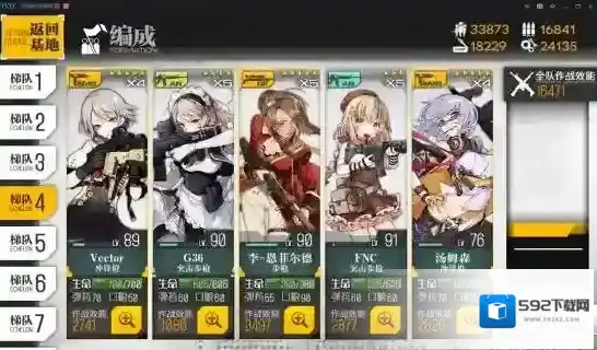 少女前线机枪阵容