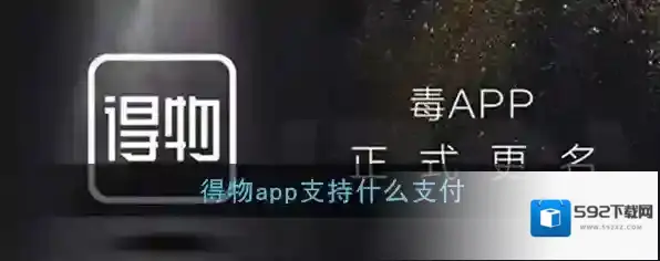 《得物》支持支付方式说明