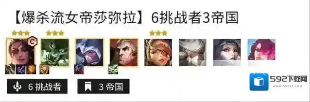 金铲铲之战帝国挑战者阵容怎么搭配?金铲铲之战帝国挑战者阵容搭配攻略