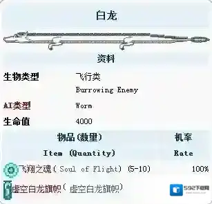 泰拉瑞亚小白龙怎么样?泰拉瑞亚小白龙属性介绍
