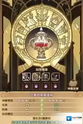 剑与远征艾雅的永恒圣杯给谁好 神器搭配角色推荐