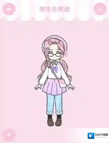 装扮少女学生会竞选怎么过三星 1