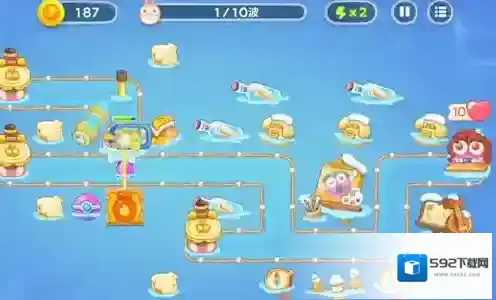 保卫萝卜4阿波尼克号第34关满星通关攻略